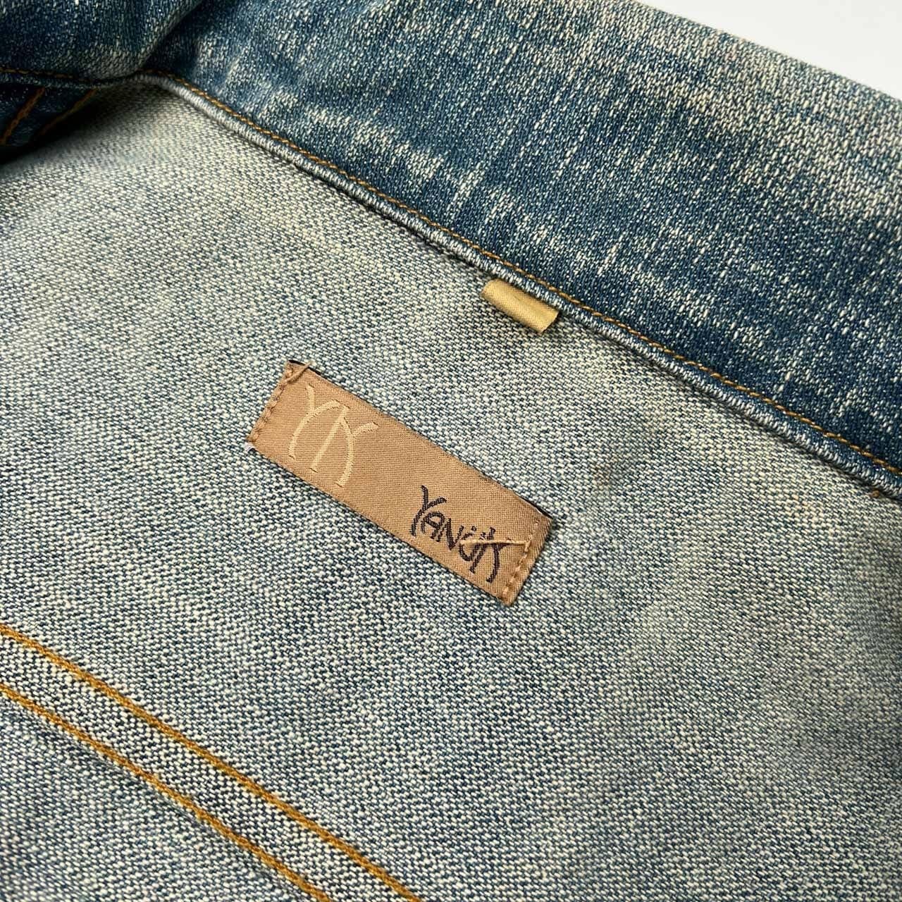 USA製 YANUK ヤヌーク 加工 デニム ジャケット ジージャン P /アメリカ製