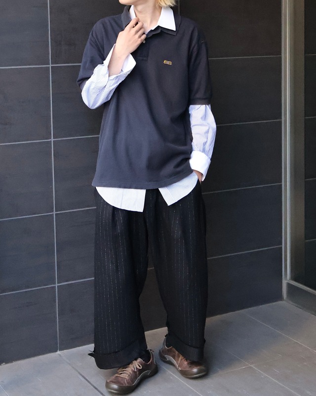 【Balenciaga】logo design polo shirts