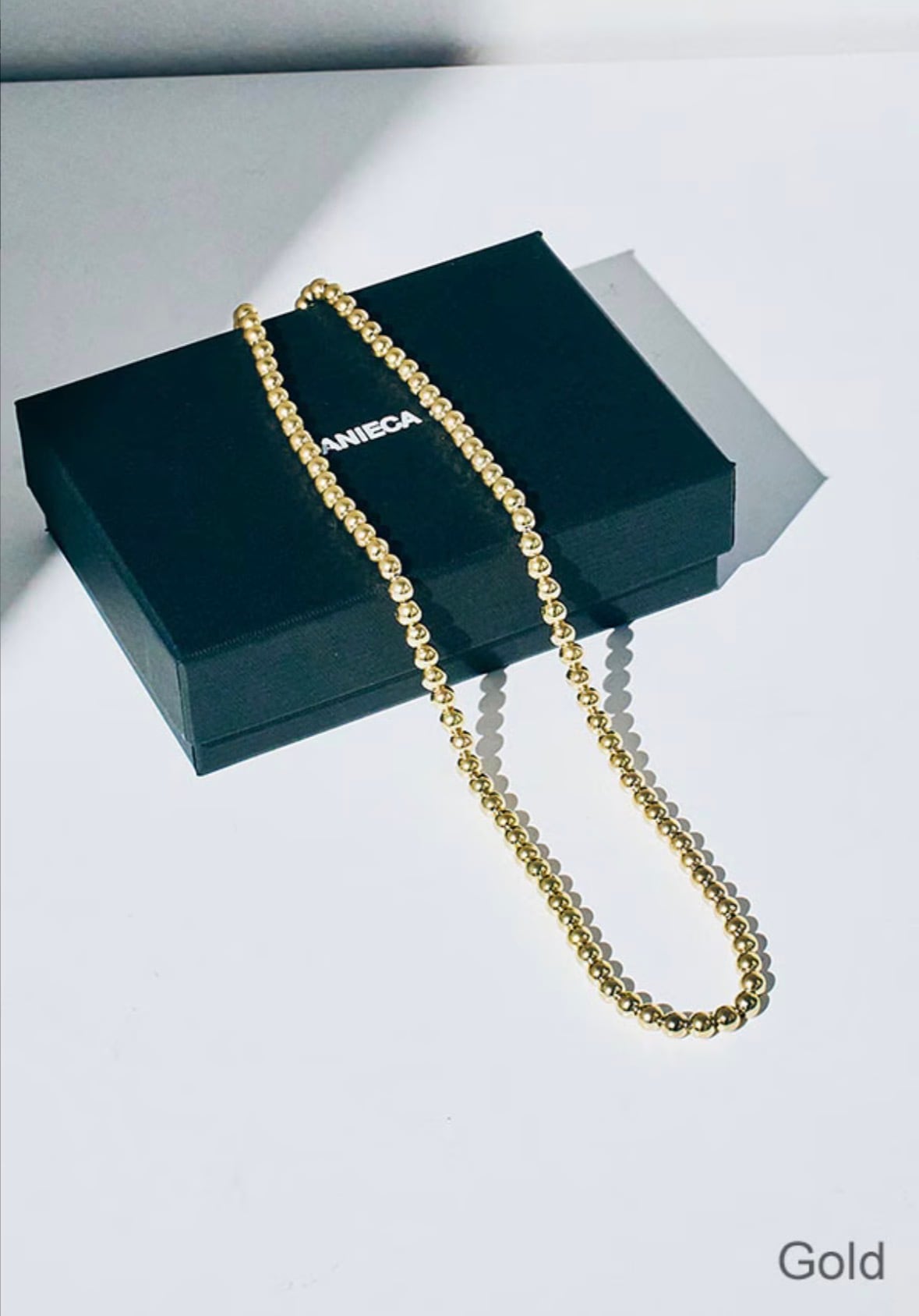 ANIECA 】Ball Chain Necklace/ボール チェーン ネックレス | valance