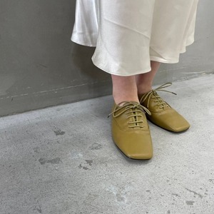 square toe loafer shoes【cummu】