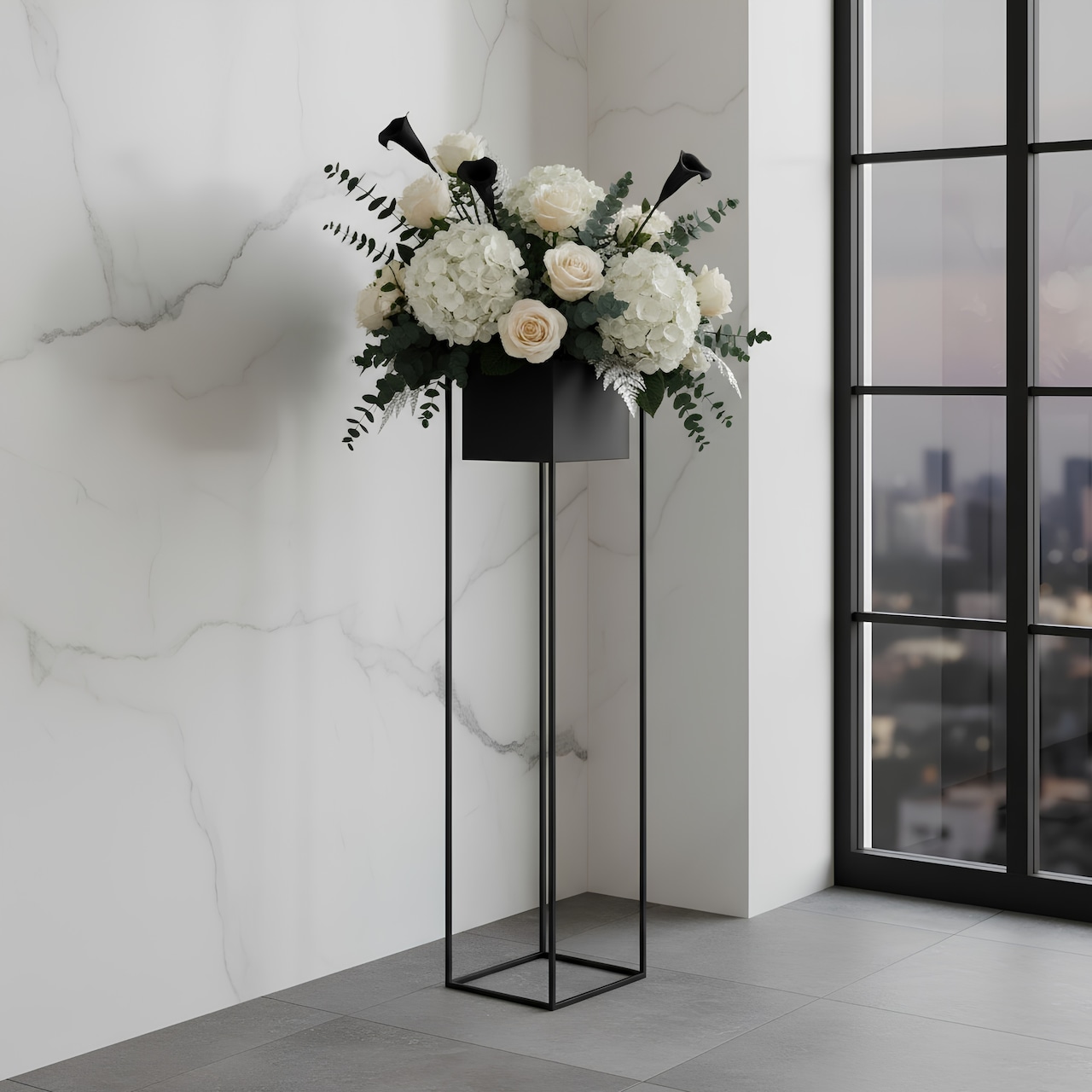 Minimalist Black Iron Stand【S / L】