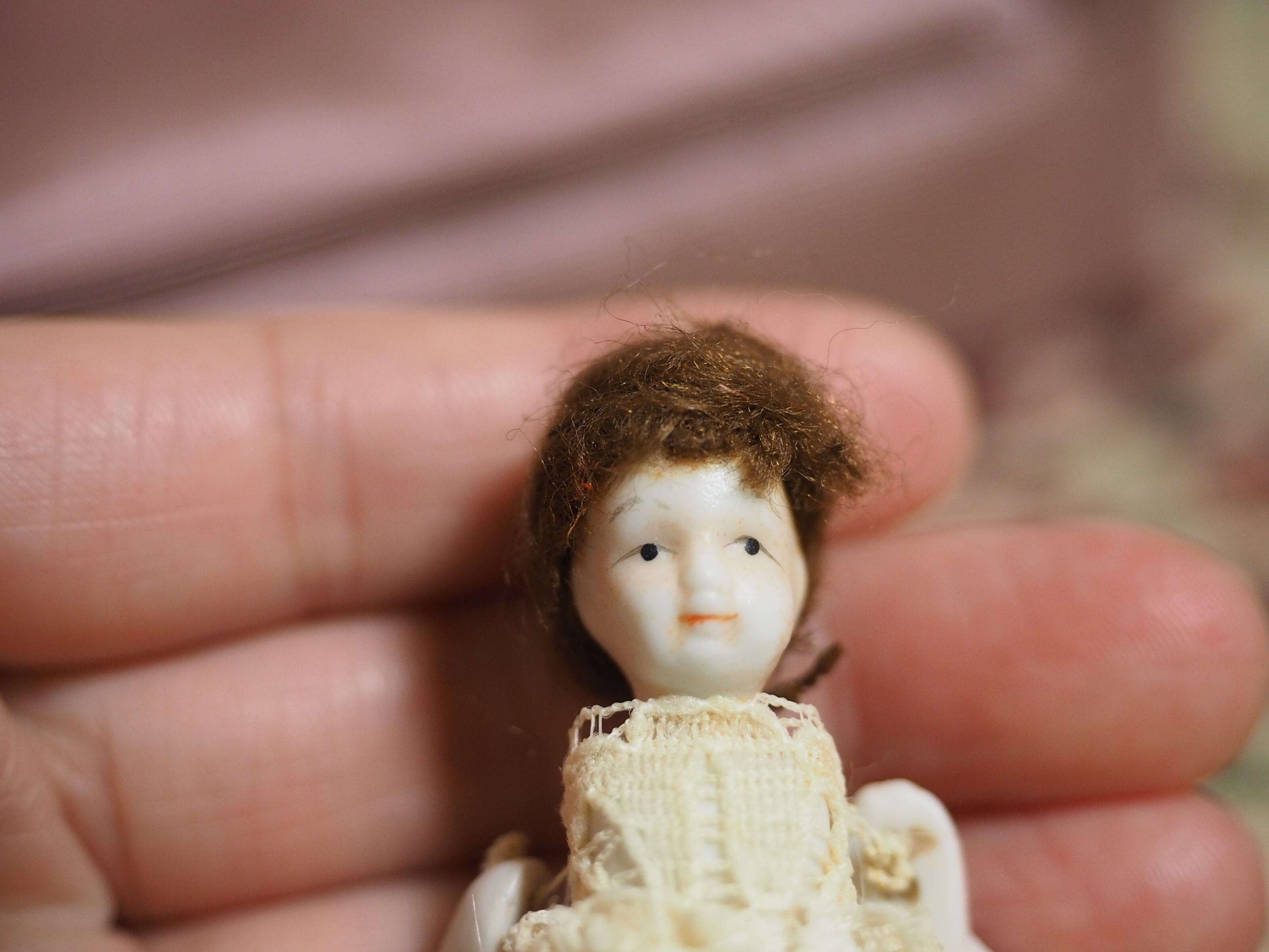 小さな小さなレディ ビスクドール | doll antiquus