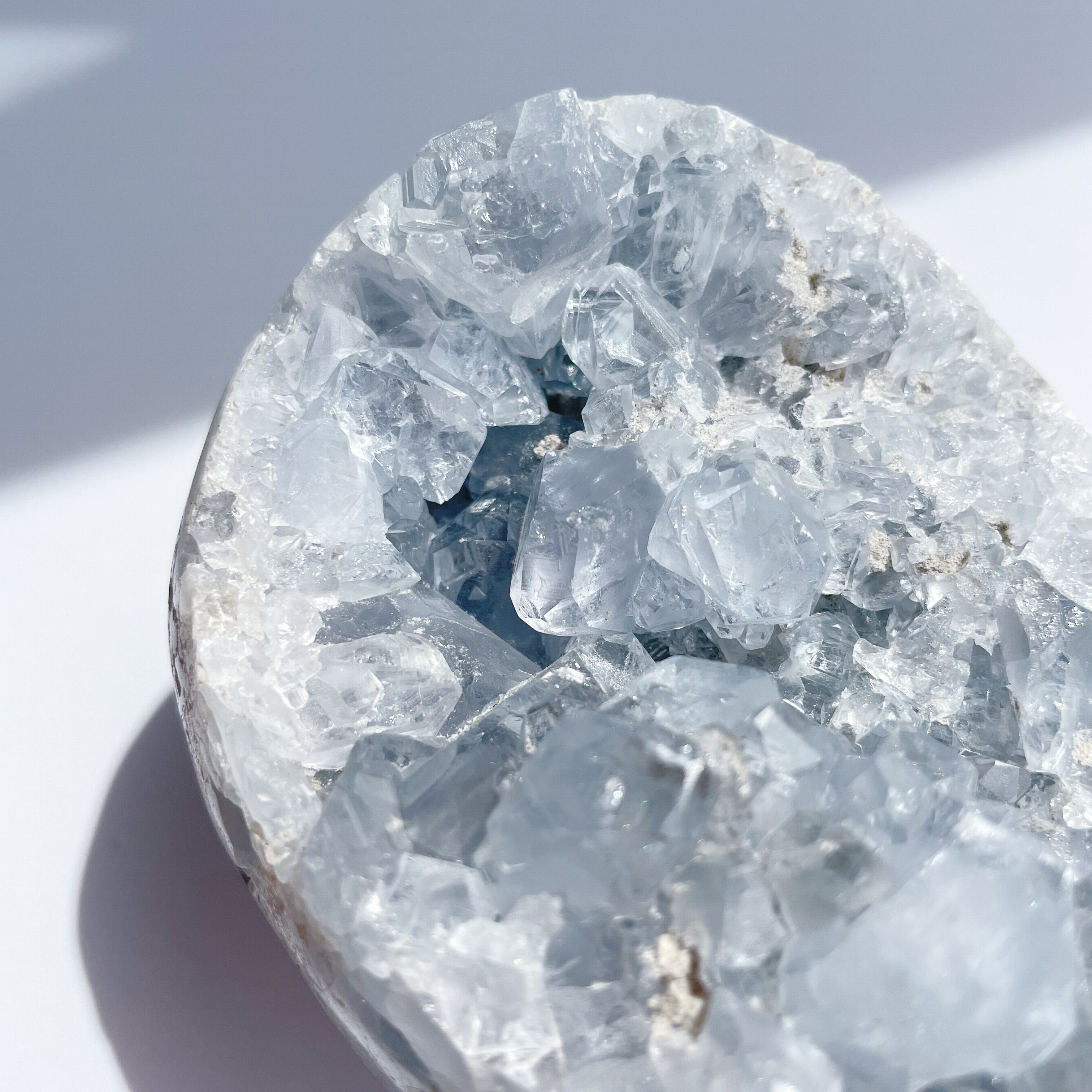 セレスタイト　たまご セレスタイト 卵型15♡Celestite♡天然石・原石・パワーストーン