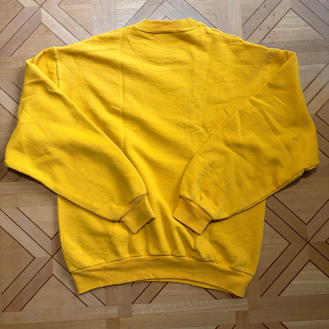 90s Jerzees US NAVY Sweatshirt 90s ジャージーズ USネイビー スウェットシャツ Yellow Size M 中古