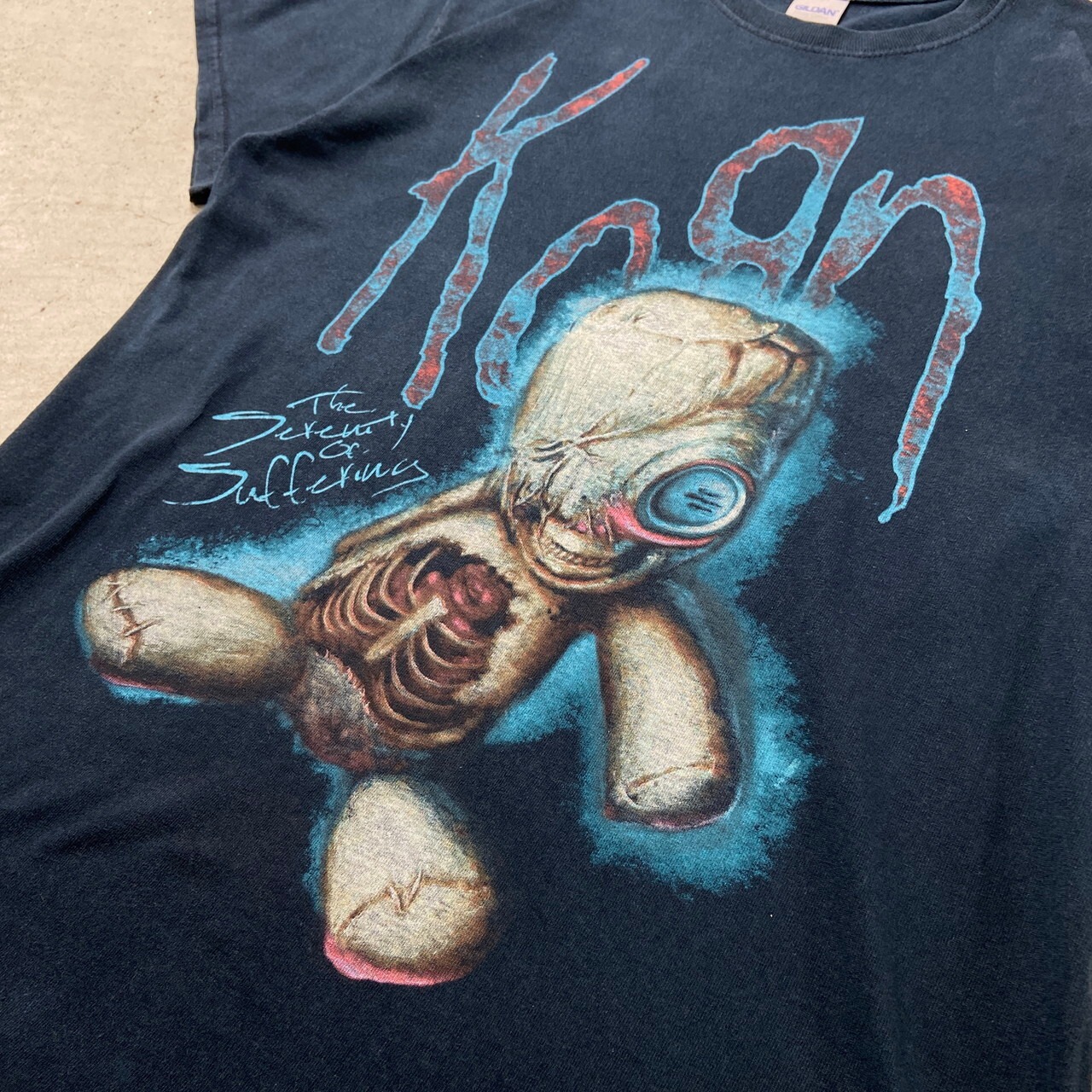 00年代 KORN コーン バンドTシャツ バンT メンズM 古着 00s 2016 Y2K 