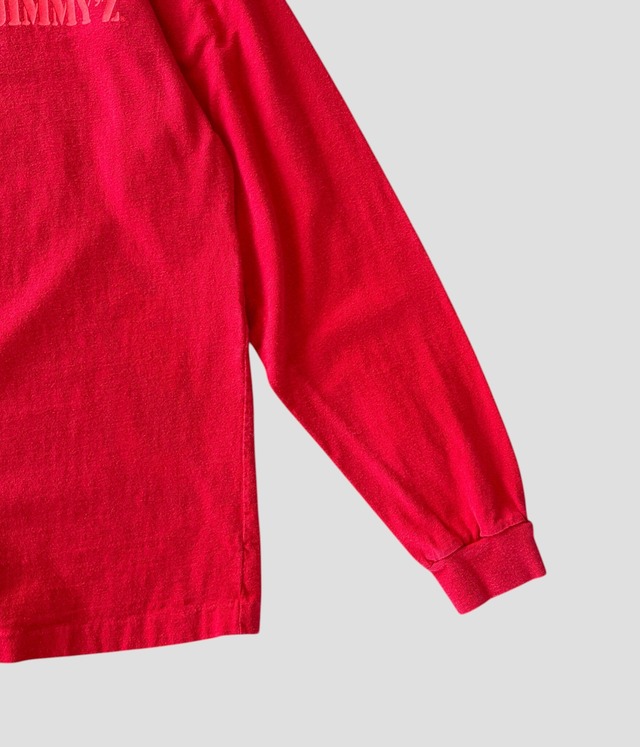 -JIMMY'Z- Vintage 80-90s M Long Sleeve Print T-shirt made in USA