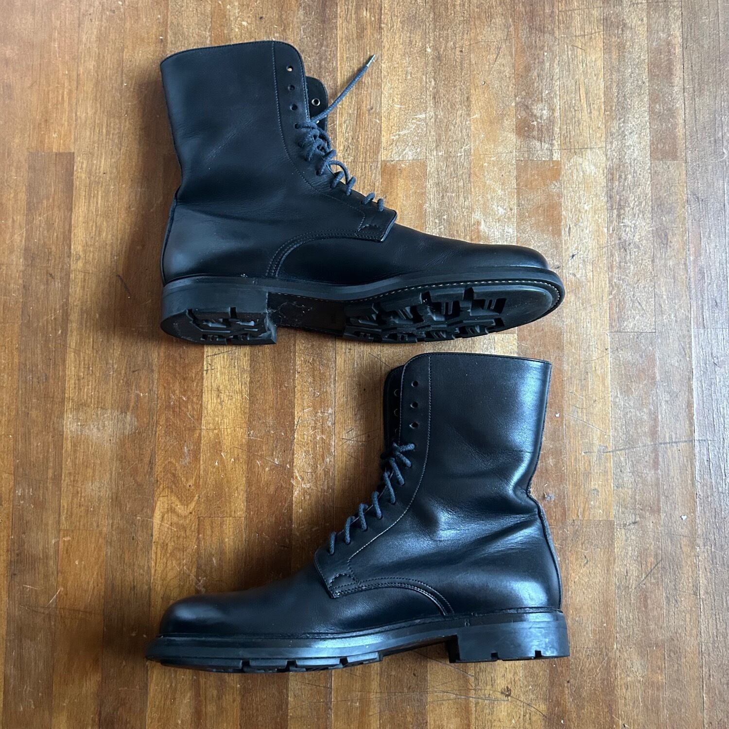PRADA ミリタリーブーツ Italy [C2737] | 古着屋ベルエキップ (BELLE