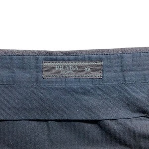 PRADA gray wool slacks