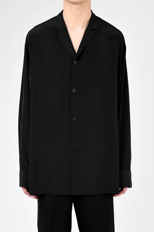 LAD MUSICIAN【ラッドミュージシャン】NOTCHED LAPEL BIG SHIRT (2124