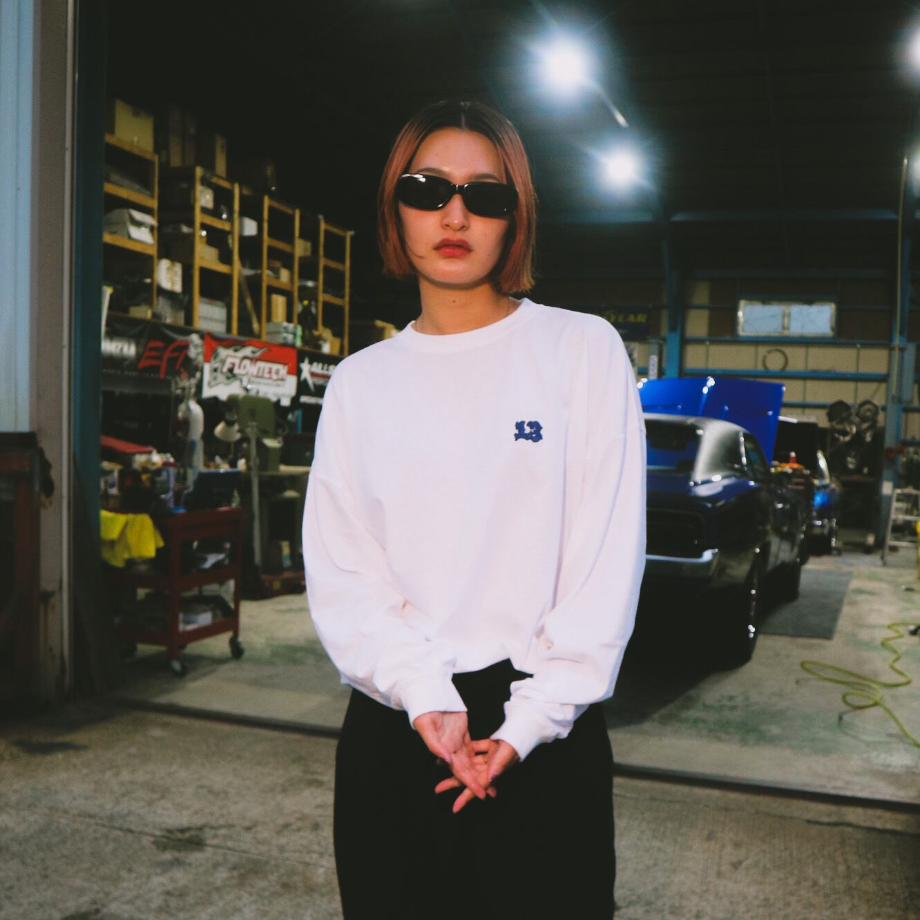 Sexygirl type2 L/S Tee | JERRYTRAD