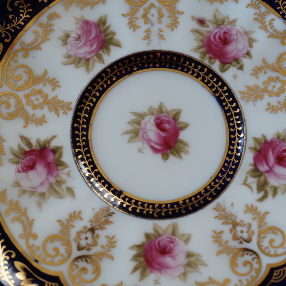 美品】英国コウルドンcauldon 1910年頃 カップ＆ソーサー | antique