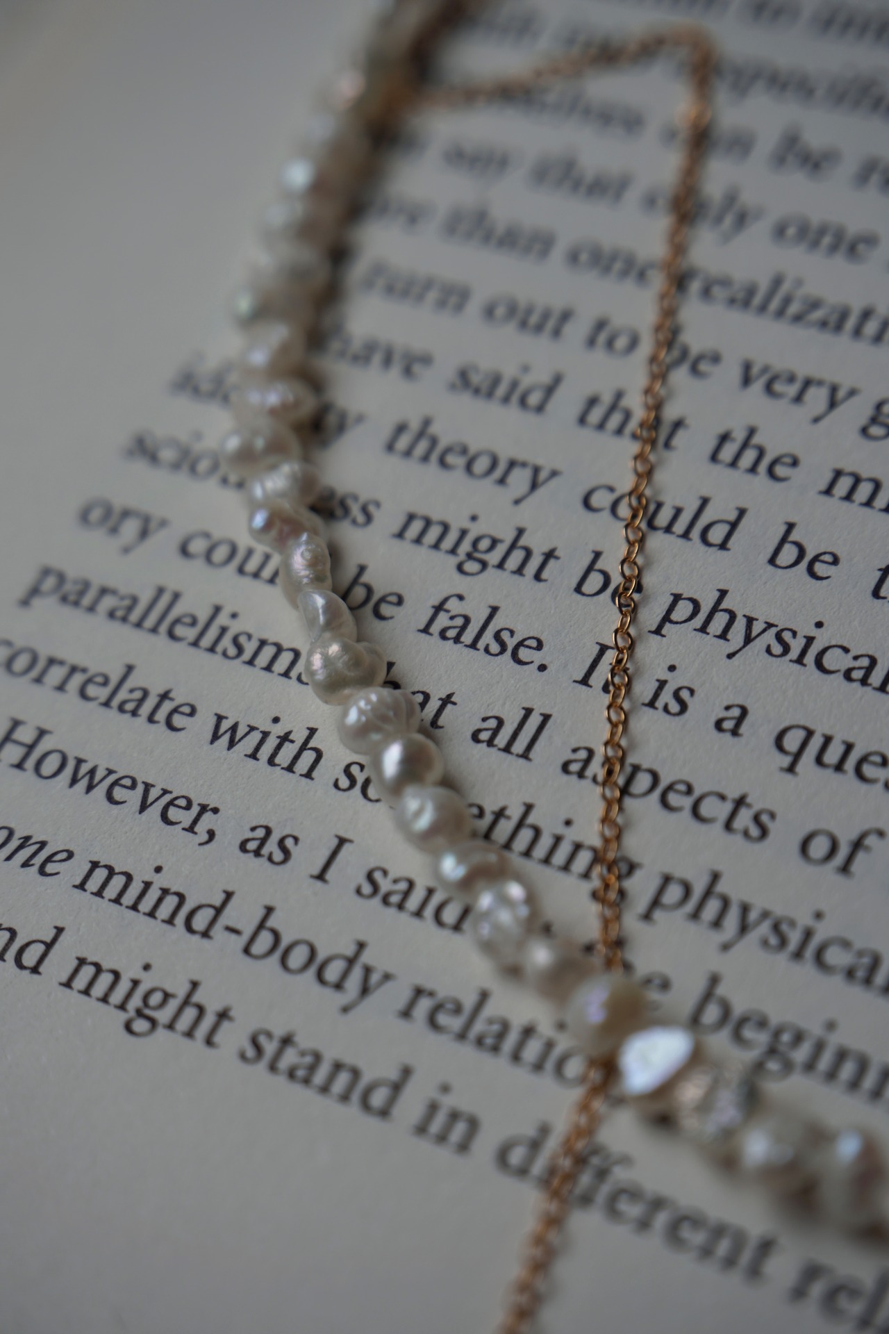 小粒ネックレス　