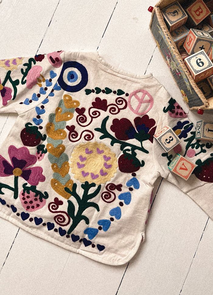 LAST 1】SISSEL MINI | Maggie MINI Jacket | White Rose | monamo