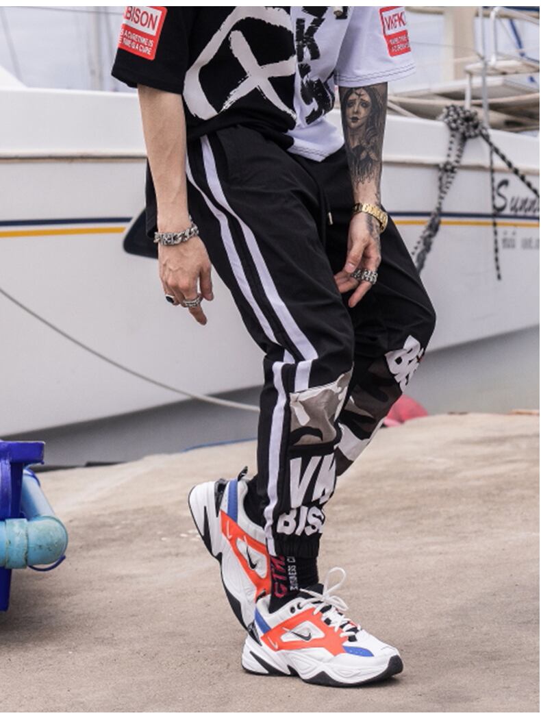 全2色 スウェットパンツ プリント カジュアル ストリート
