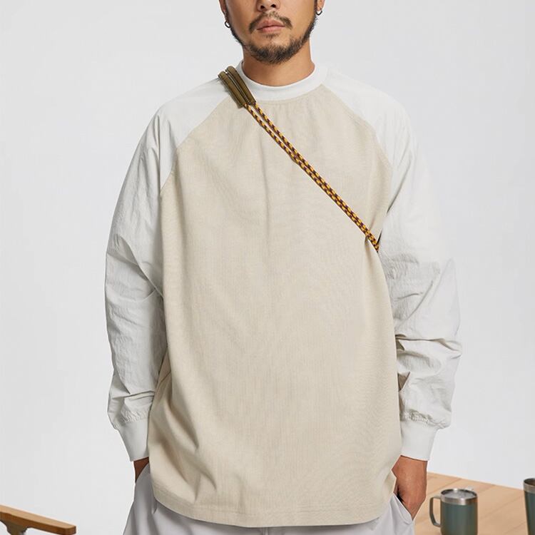 ★CONTRAST COLOR INNER BOTTLING SHIRT　　　A0705