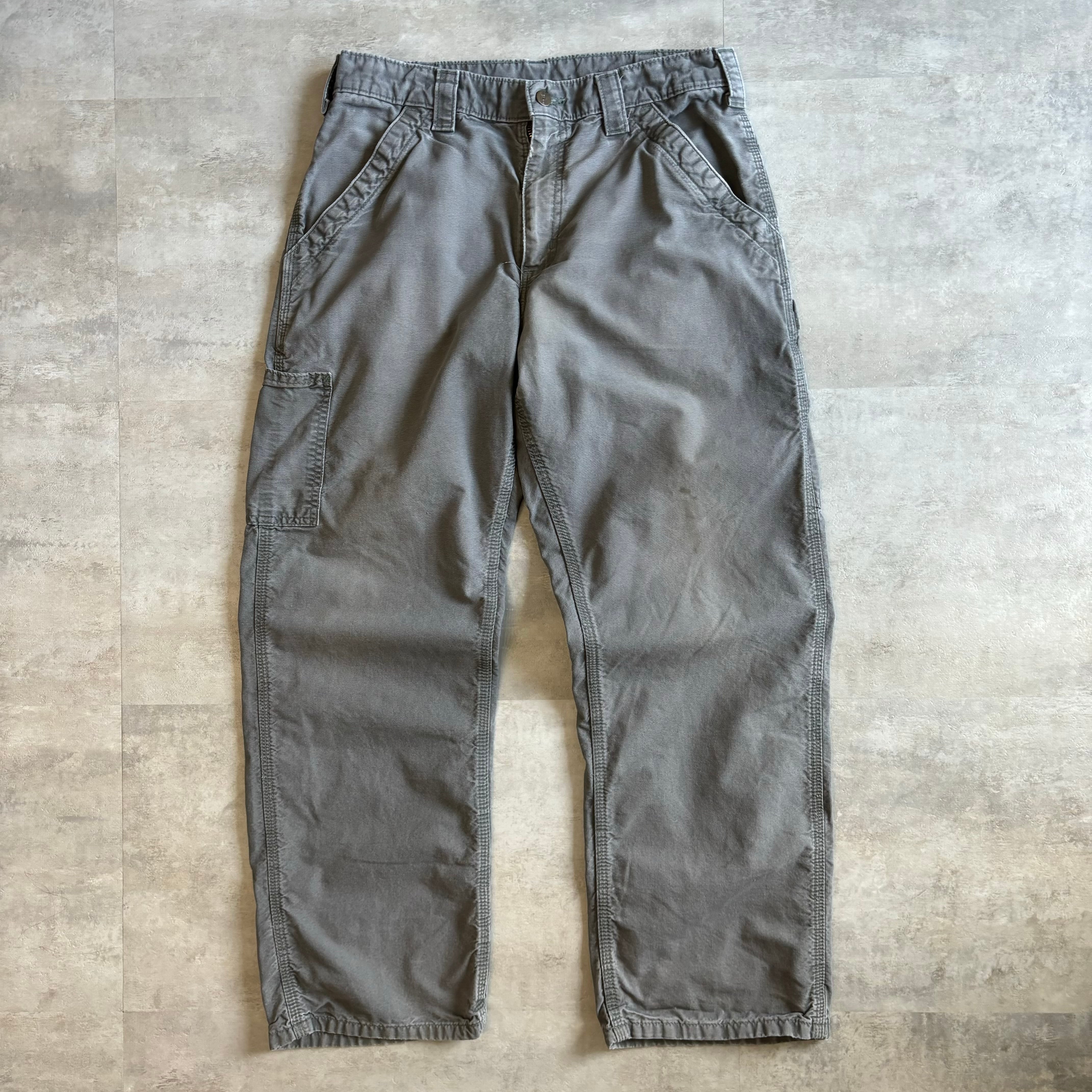 《実寸w32l28》carhartt ワークパンツ ペインターパンツ no.1698