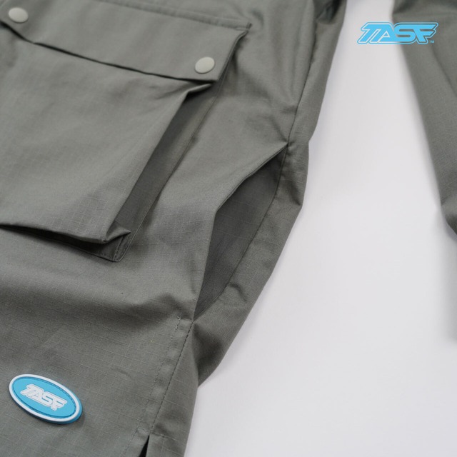 50%OFF!!　TASF  /   ポケットいっぱいシャツ  /  Olive