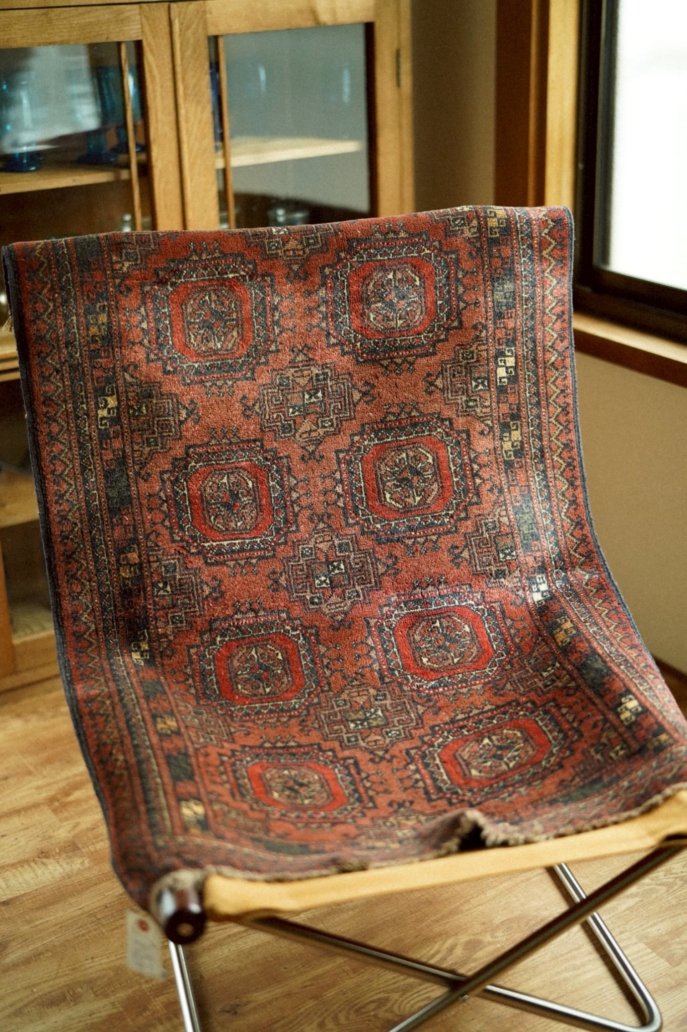 2138-Vintage Turkmen rug | 手織りのヴィンテージラグ専門店 | Bahr