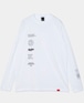 【APPLEBUM】アップルバム ICON DRY L/S T-SHIRT (WHITE) ドライ ロングスリーブTシャツ
