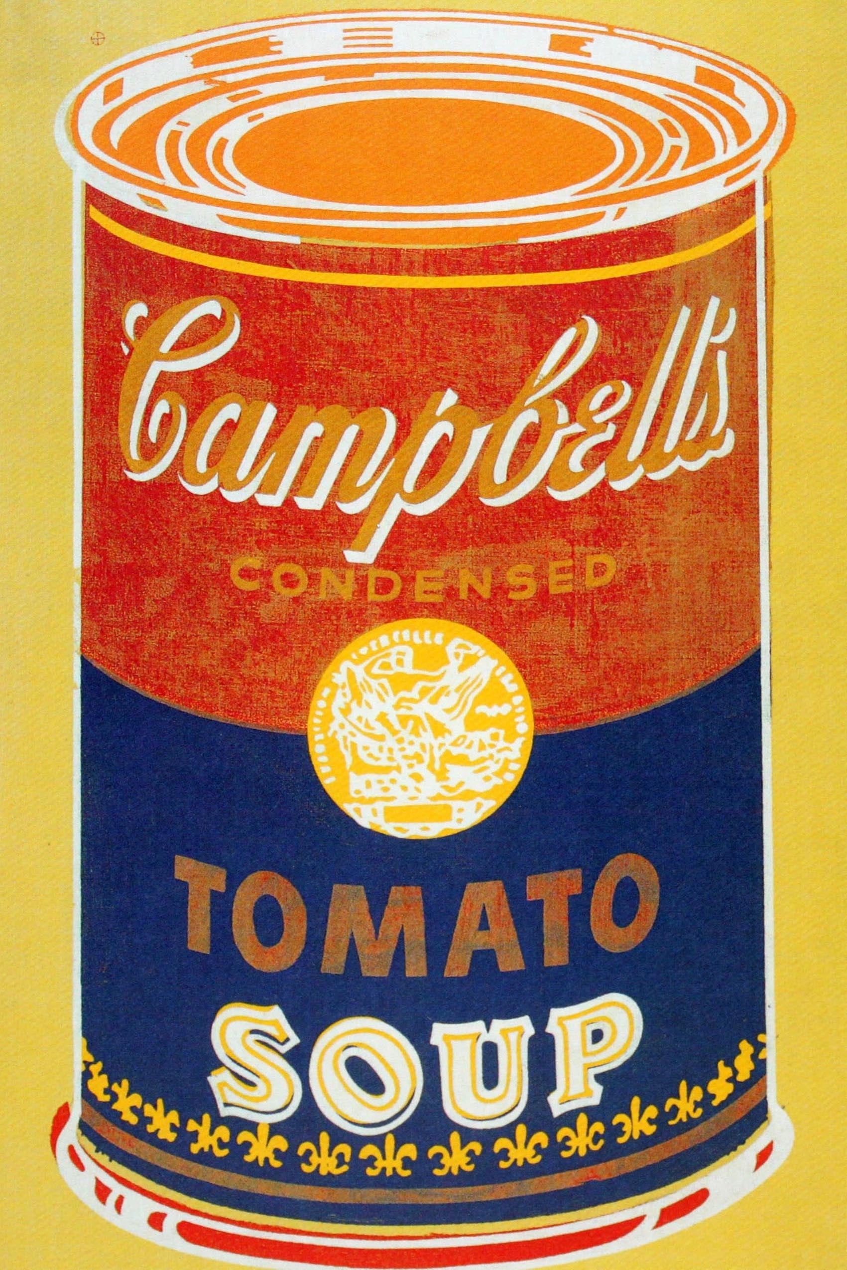 アンディウォーホル「キャンベル・スープ(トマト/レッド&ブルー)1965