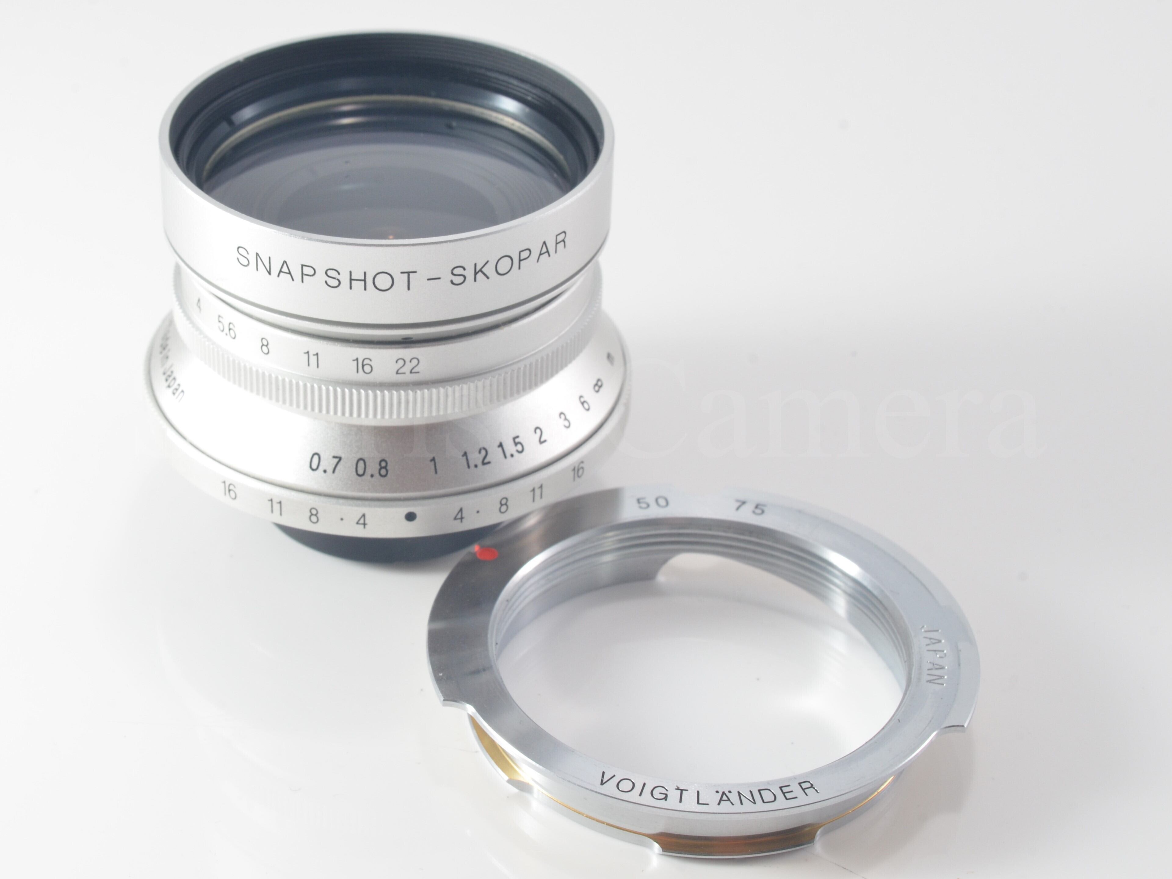 Voigtlander Snapshot Skopar 25mm F4 L39 ファインダー付 元箱付