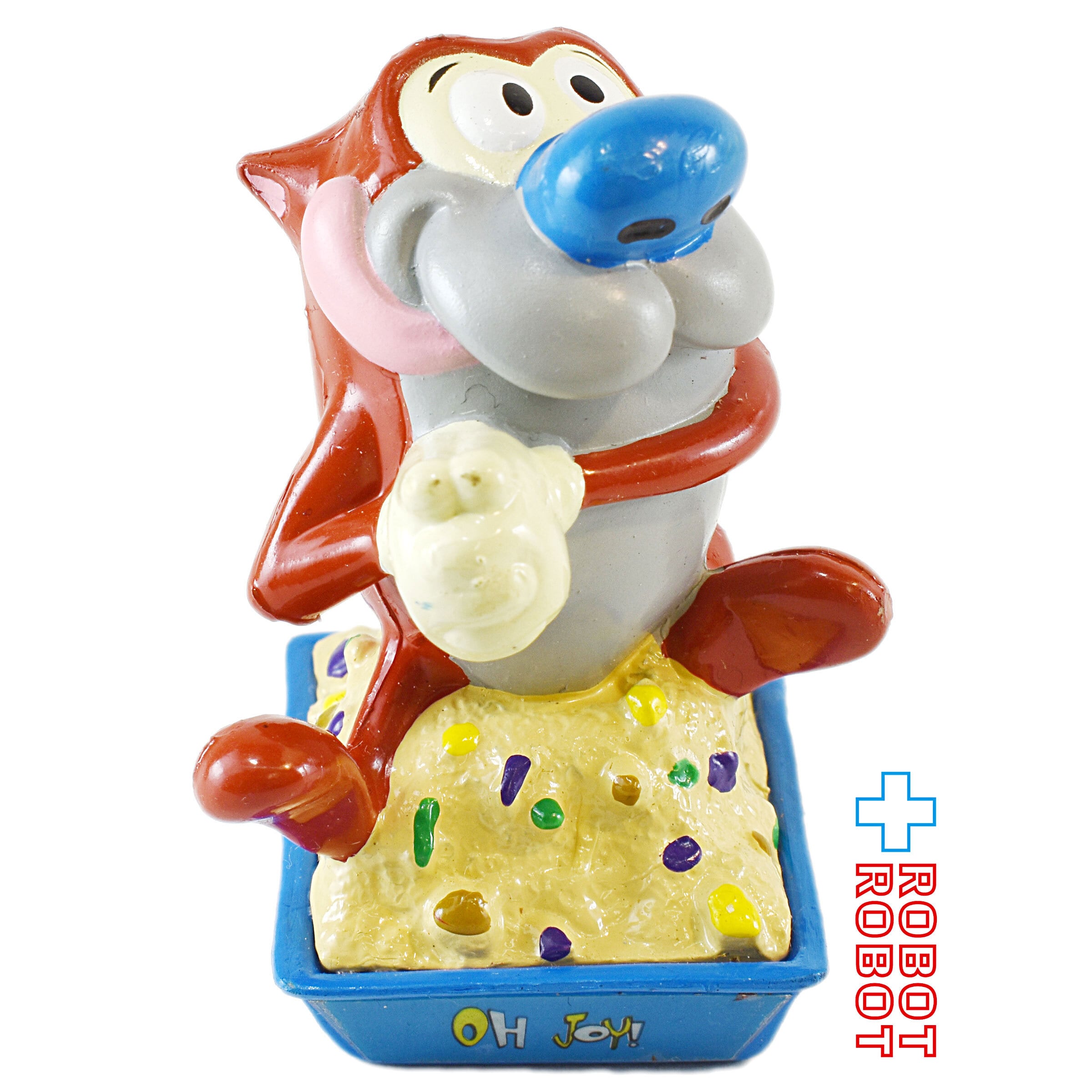 レン＆スティンピー PVCフィギュア スティンピーねこトイレ 1993 DAKIN