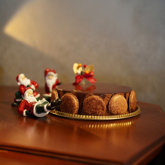 Xmas cake チョコムースケーキ　5号
