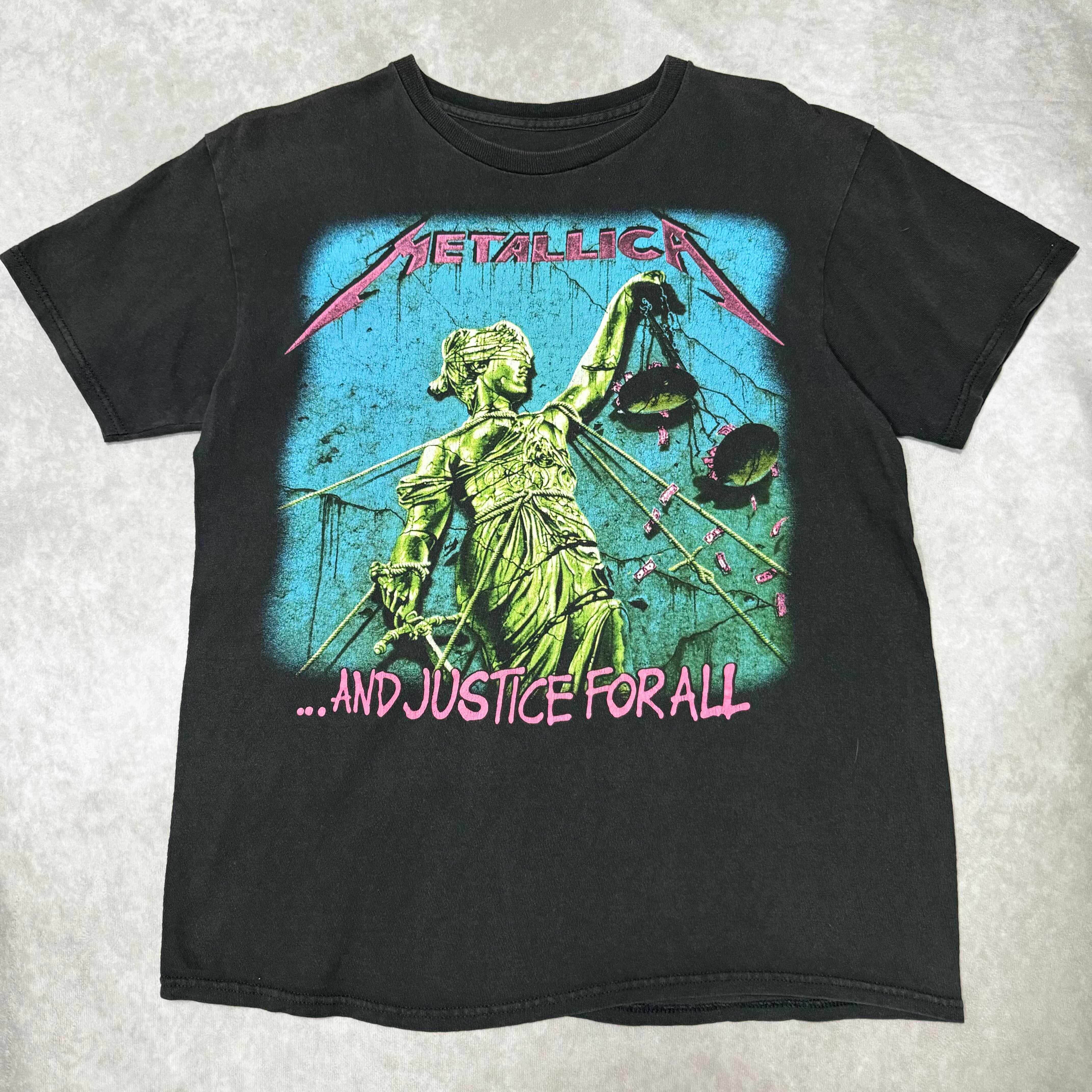 METALLICA ...and justice for all Band T-shirt SIZE M | 古着屋adm 