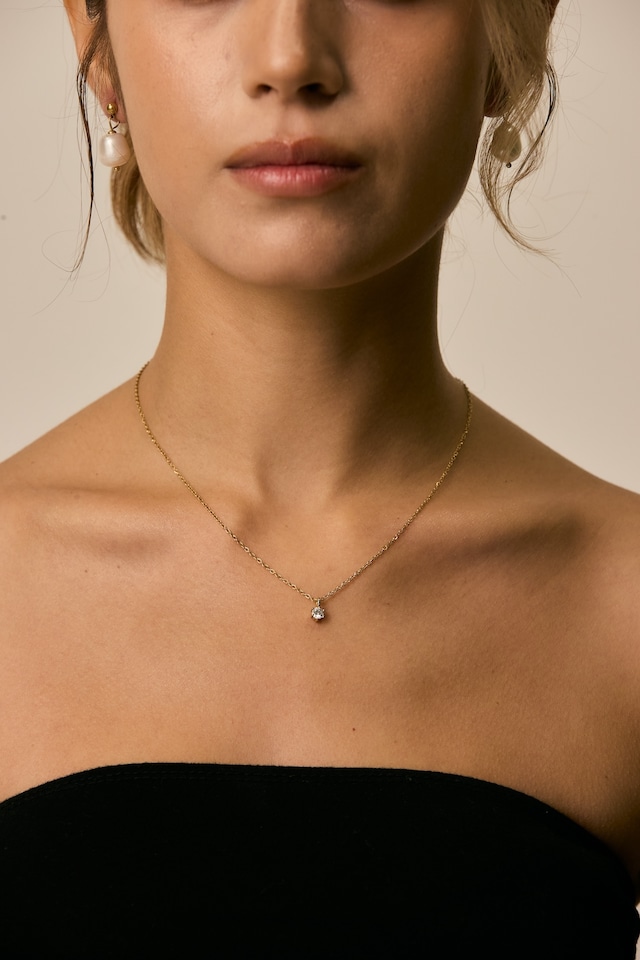 【#lufine】one  zirconia choker