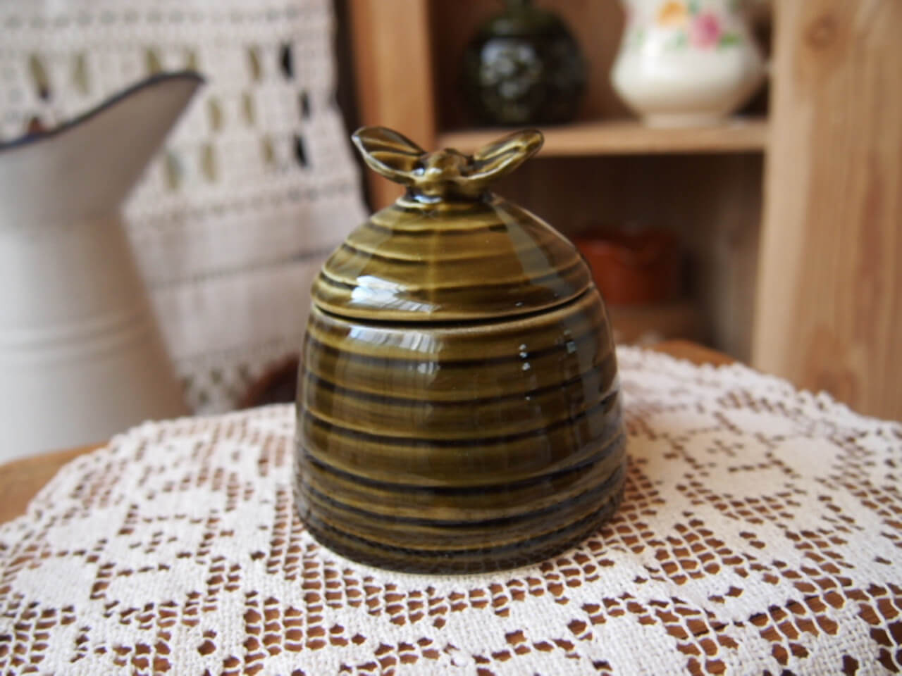 イギリスアンティーク ハニーポット | Bonny Bee