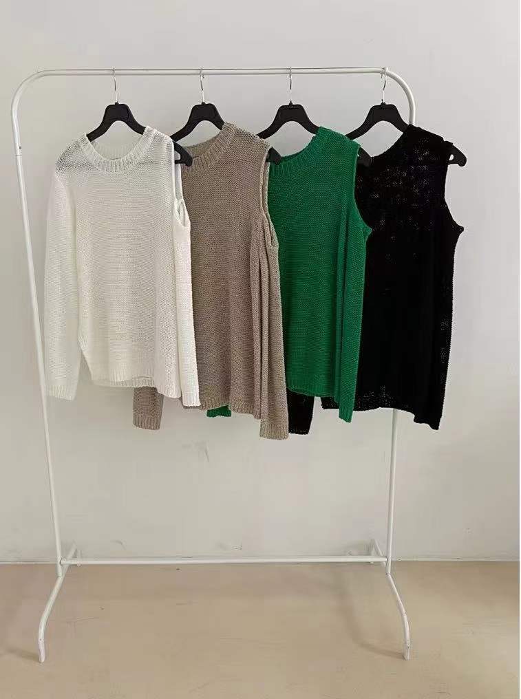 オープンショルダーニット　AJ1079−2301