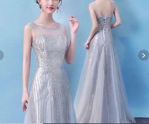 ★送料無料★9号(M)☆ラメ混ロングドレス(OPN2975)