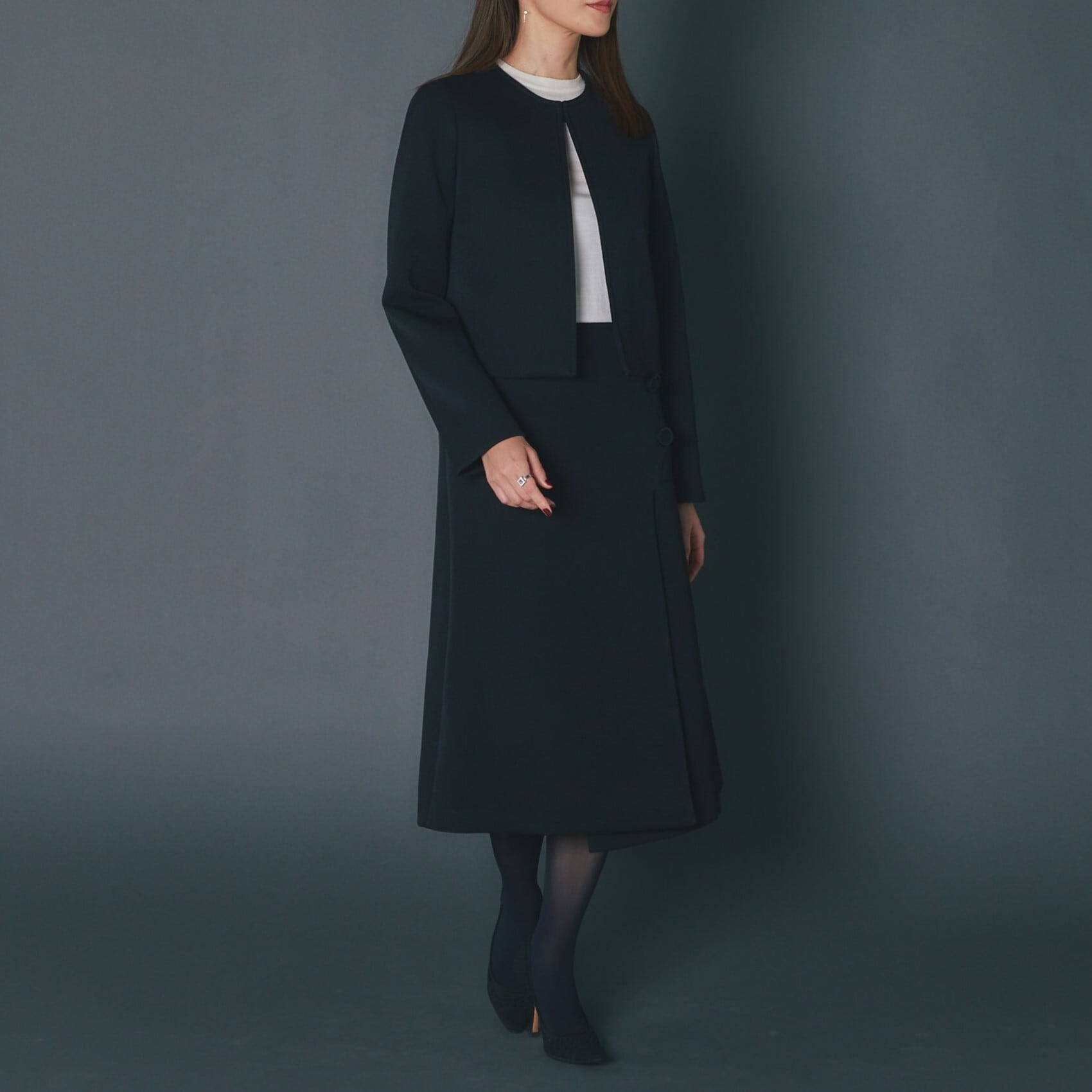 【新品未着用】SATOKA kate スカート ブラック SKIRTS | SATOKA