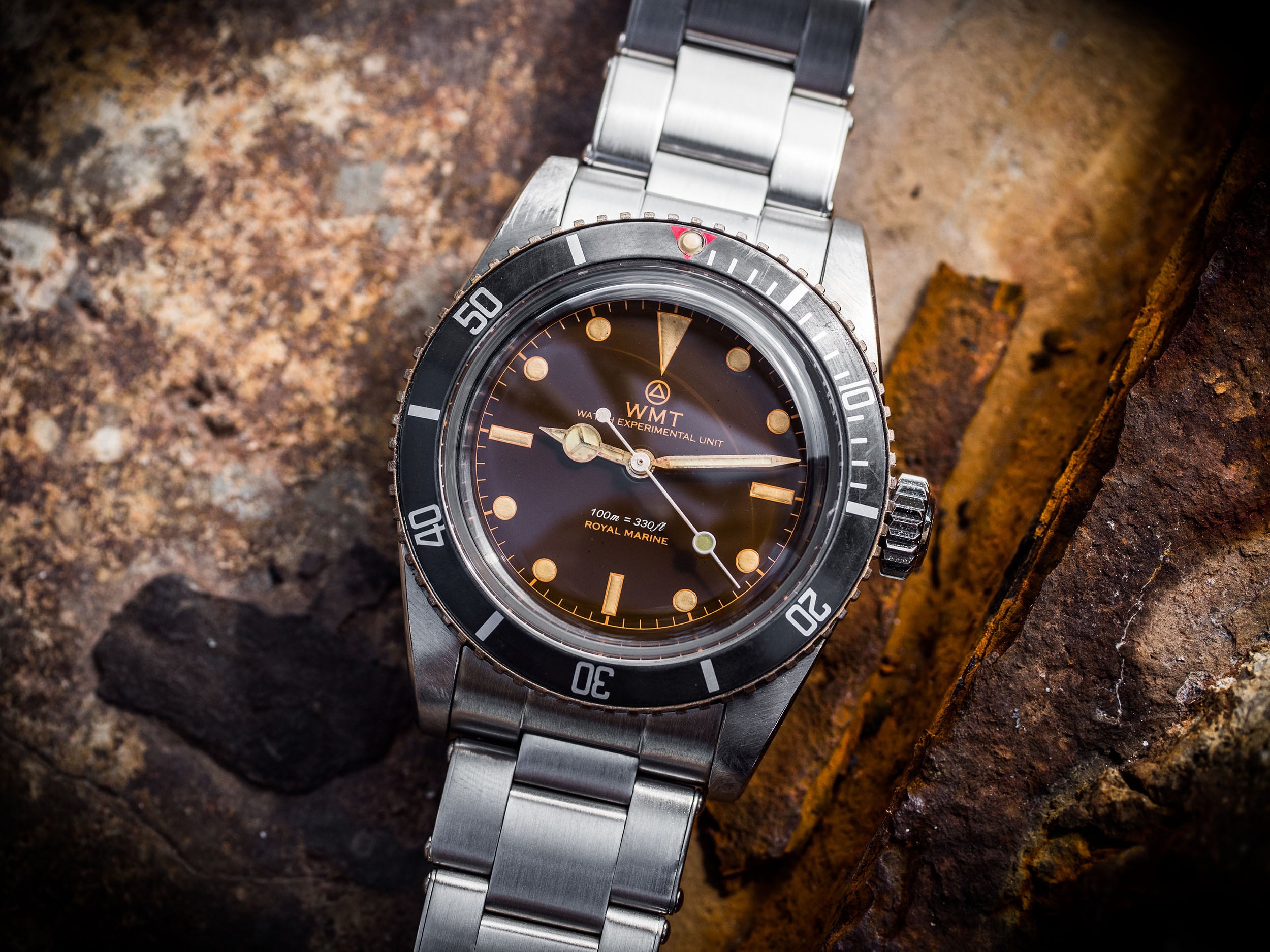 WMT Sea Diver – All Aged With Brass Bezel / Tropical Dial Edition