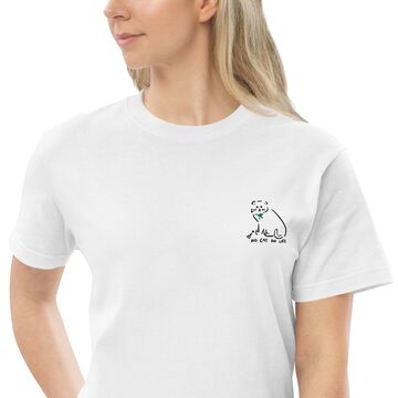 マイケル・ソイ / Tシャツ-『赤いサングラス』白 | PAY ID