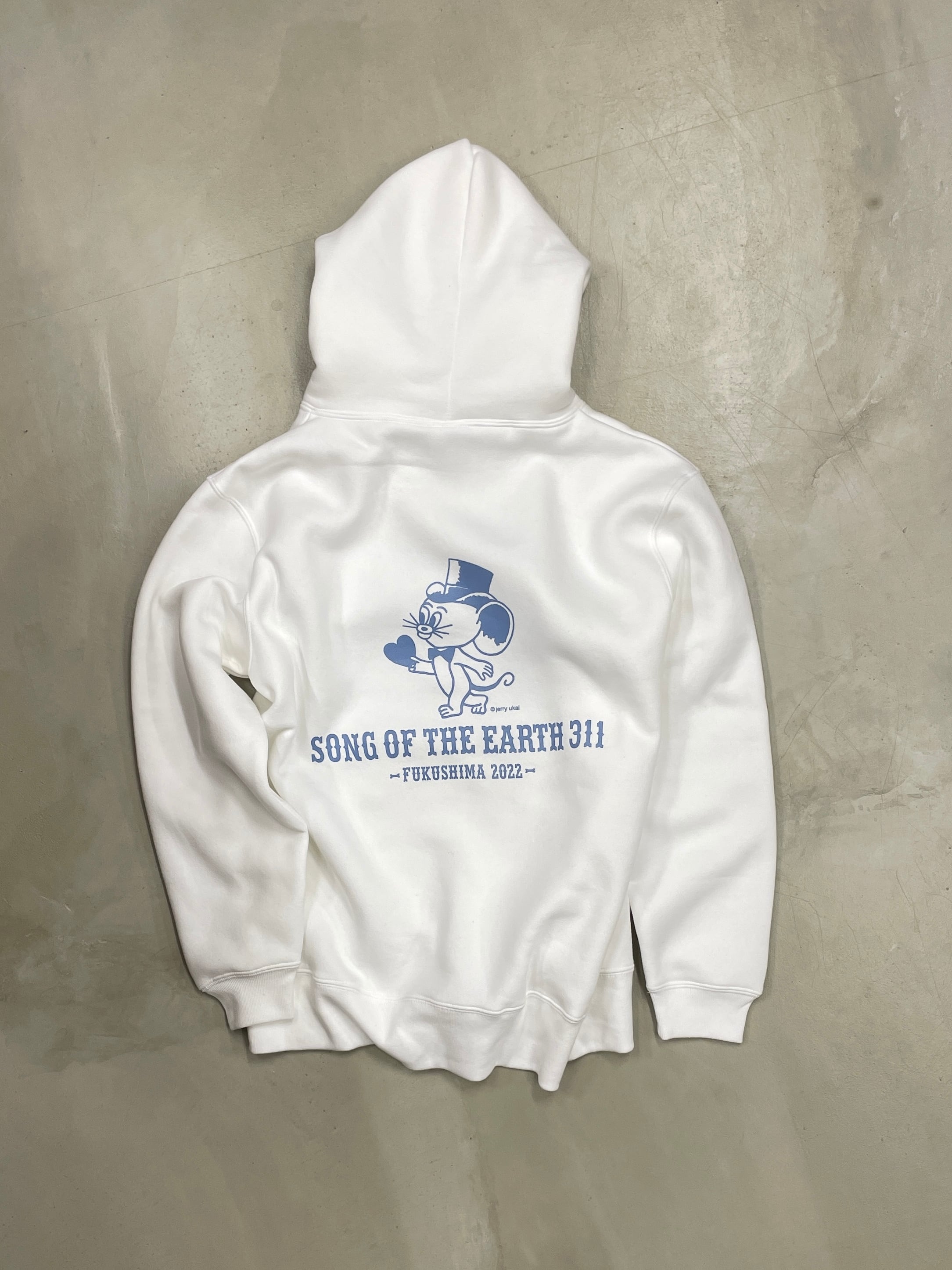 SOTE311 2022限定パーカー ホワイト】SONG OF THE EARTH 311 SOTE311 2022限定パーカー ホワイト】SONG OF THE EARTH 311