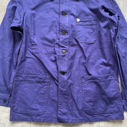 60s VETRA コットンツイル フレンチワークジャケット 詳細写真5