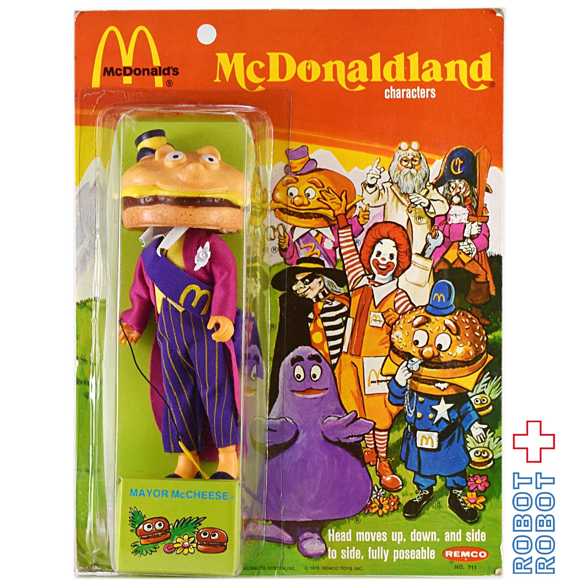 レムコ社 マクドナルドランド メイヤー・マックチーズ フィギュア 未 