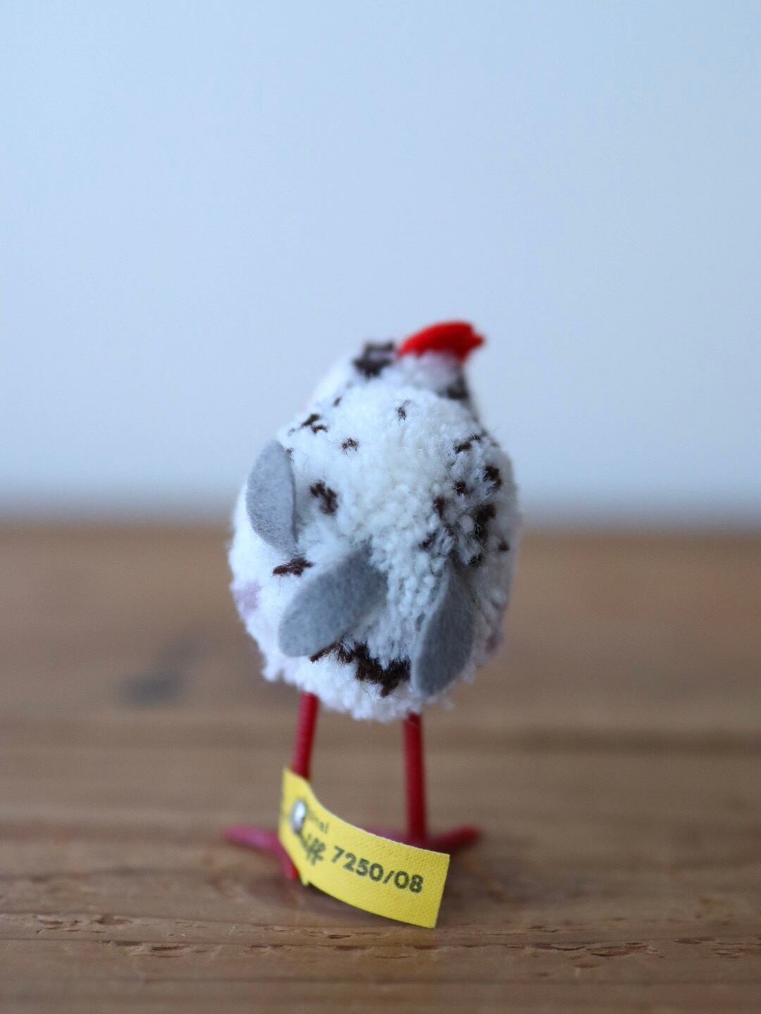 シュタイフ ポンポン バード ニワトリ Steiff Woolen Hen 8㎝ ヴィンテージ シュタイフ にわとり