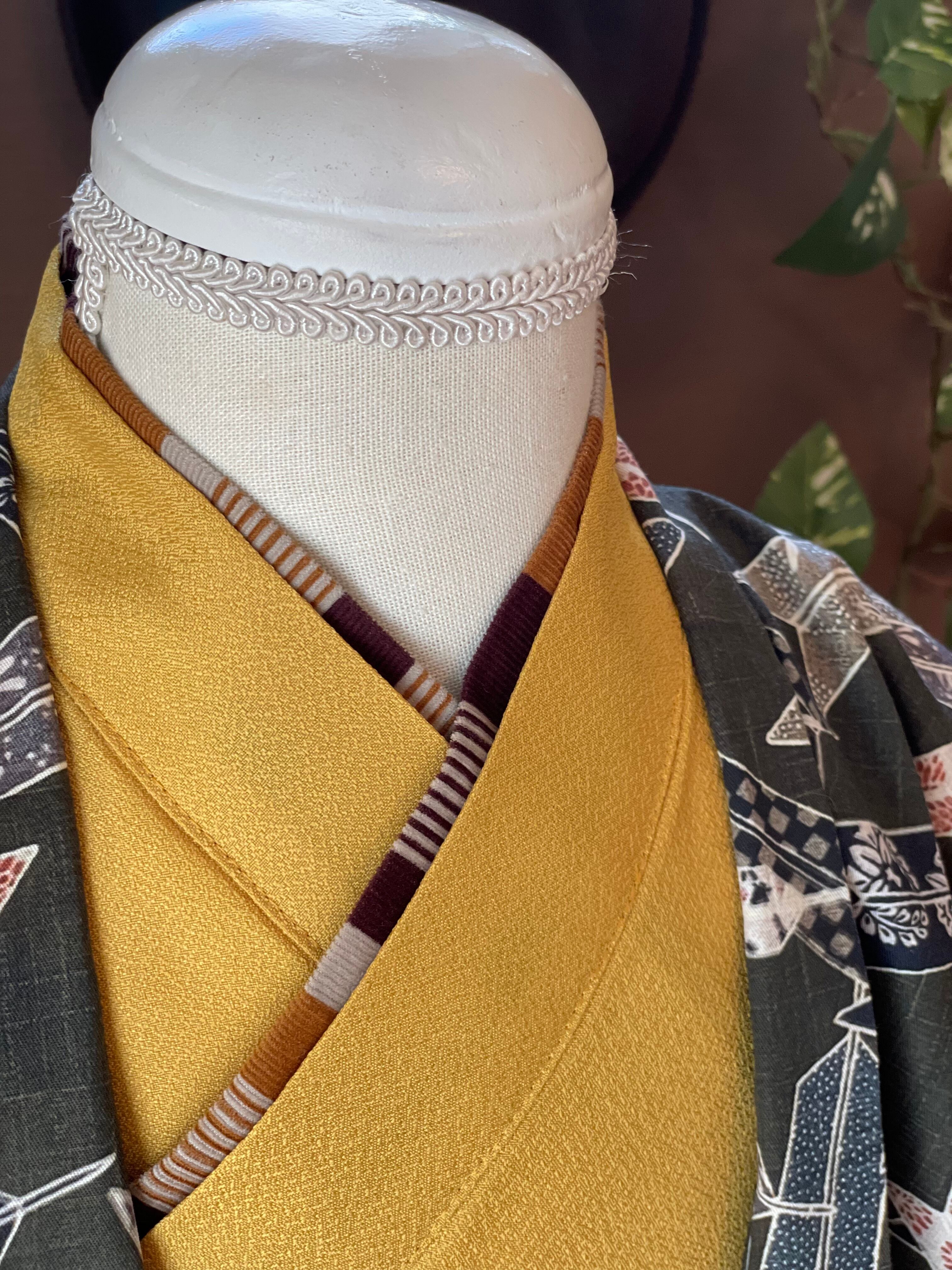 受注商品】アンティーク蜻蛉とんぼ羽織紐 大正浪漫レトロ矢羽根柄