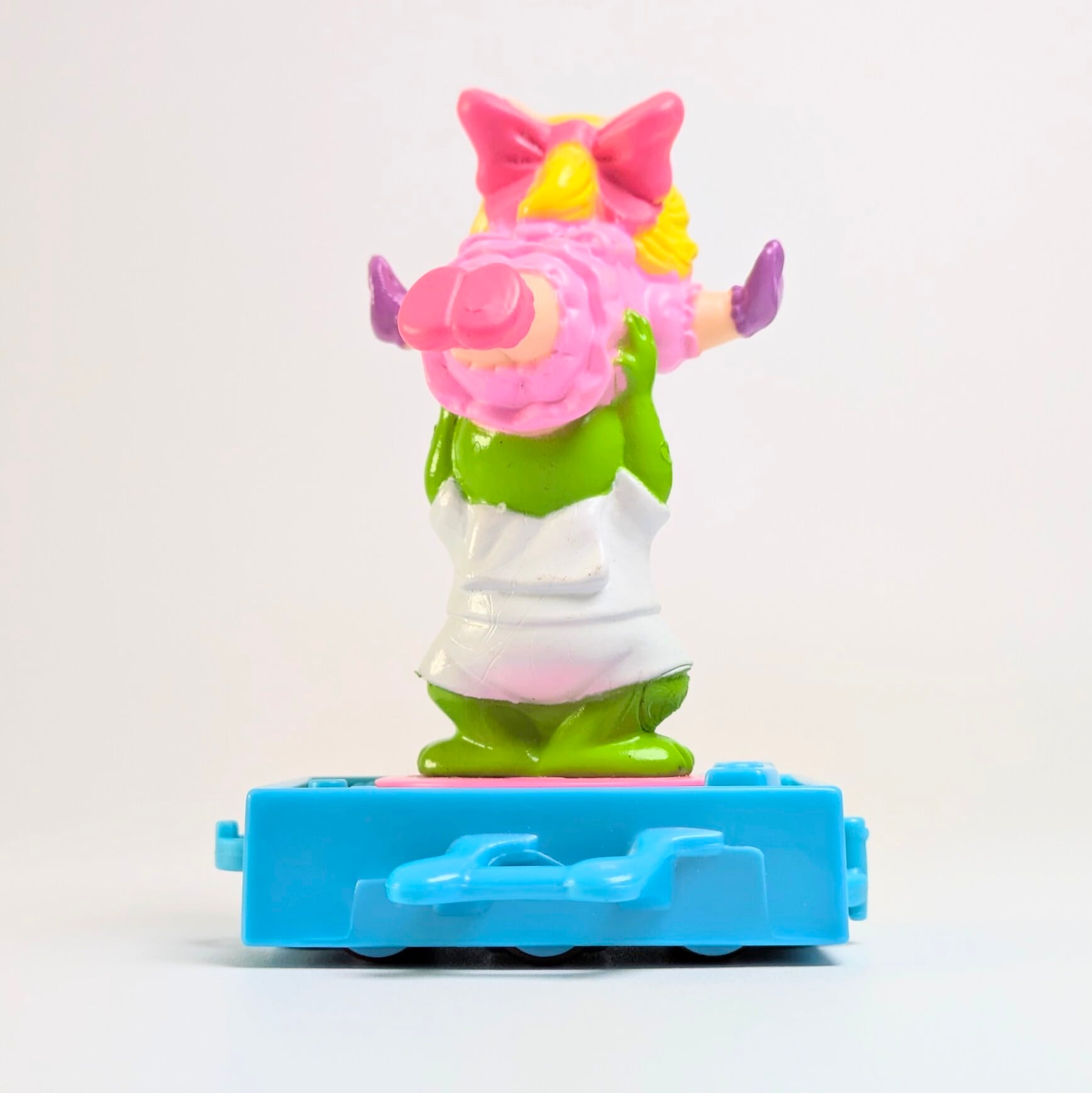 ☆VINTAGE JUNK 1994☆【 McDonald's / マクドナルド 】『 Happy Birthday Train ( ハッピーバースデー・トレイン ) / マペット ベビーズ / カーミット&ミス・ピギー 』McDonald's Happy Meal Toy ハッピーミールトイ 〚アメリカン雑貨 アメトイ〛