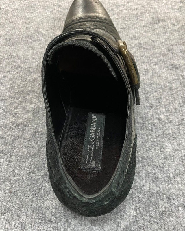 【Dolce & Gabbana】Pointed toe leather shoes/ kyoto store