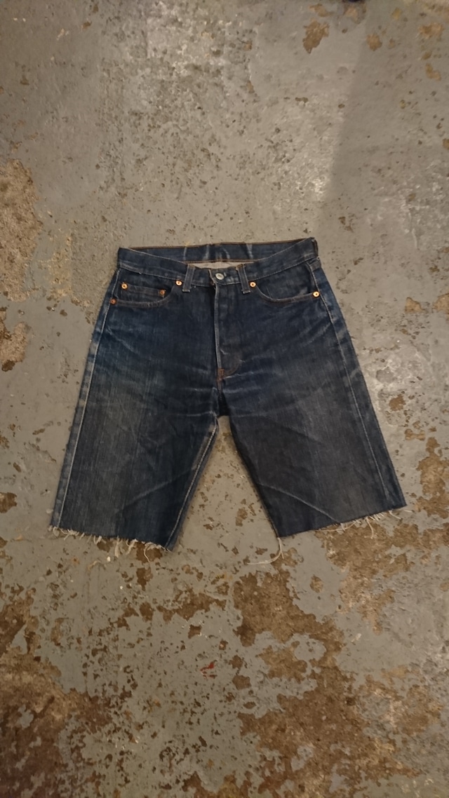 1980s "Levi's 501 DENIM CUT OFF"