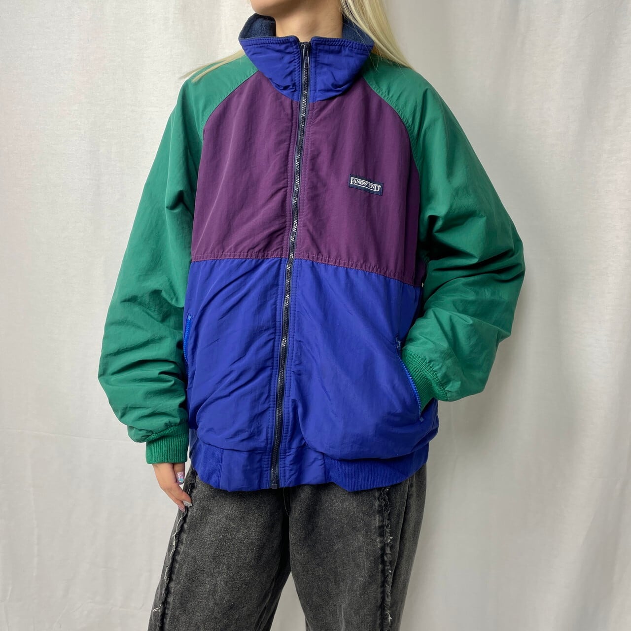 90年代 LAND'S END ランズエンド SQUALL JACKET スコール