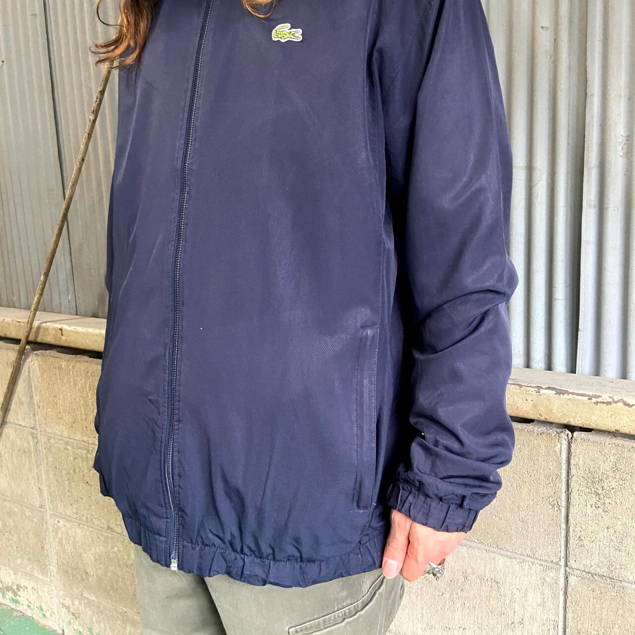 LACOSTE SPORT ラコステ フレンチラコステ ウィンドブレーカー メンズL