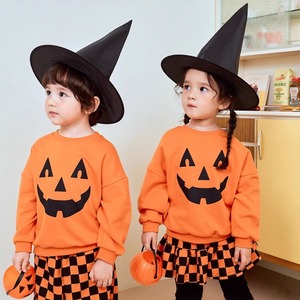 【BABY&KID】ハロウィンかぼちゃセットアップ