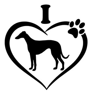 Sticker　-　Greyhound　O07-010