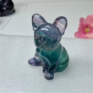 送料込み☆14.フローライト・フレンチブルドッグ