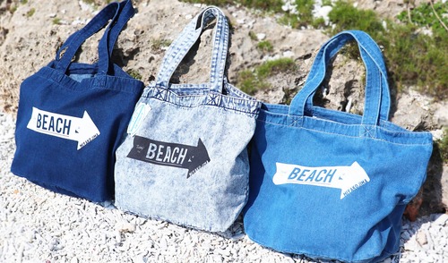 MIYAKOJIMA BEACH ➡︎ DENIM TOTE L