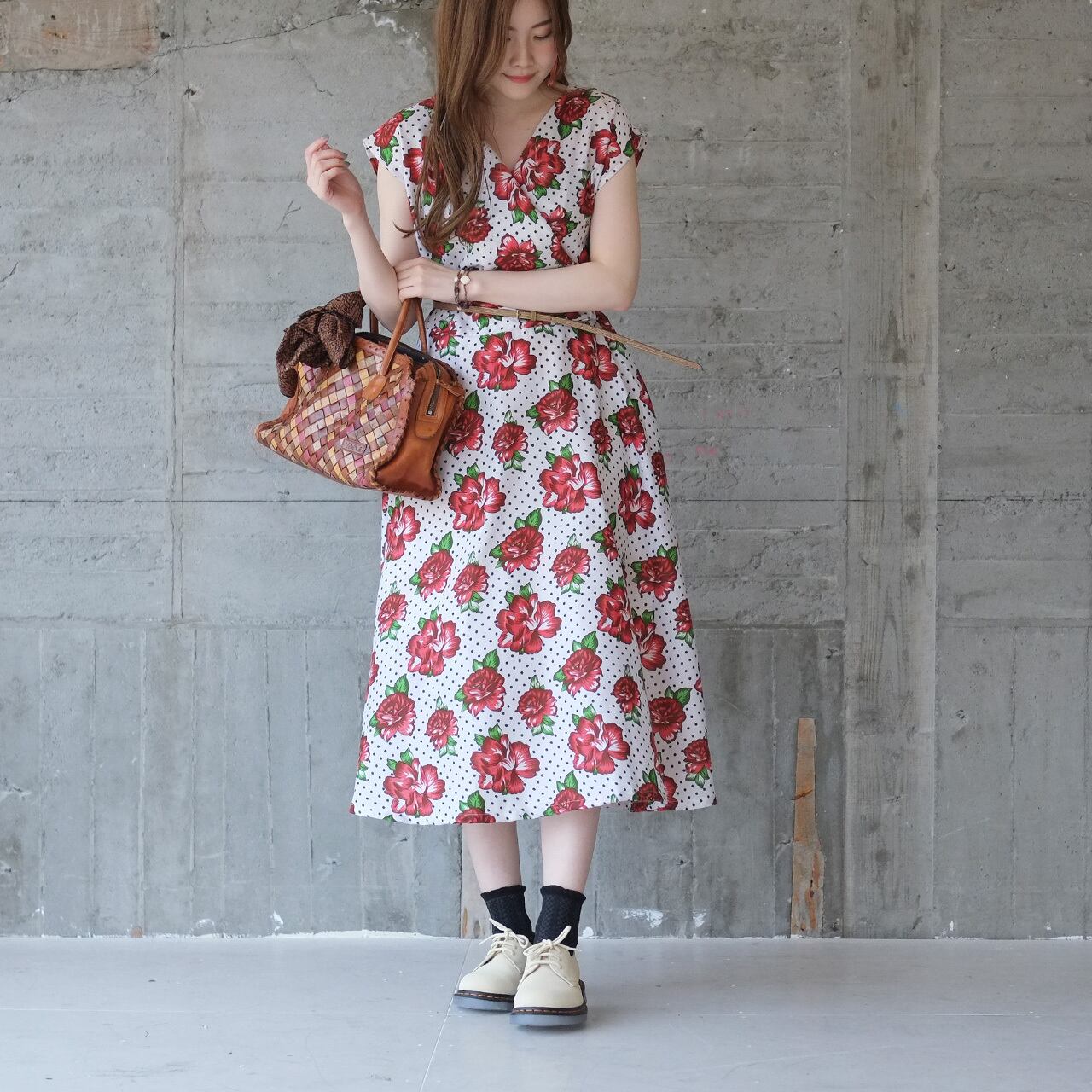 フレンチ アンティーク クロシェ ワンピース｜レディース 